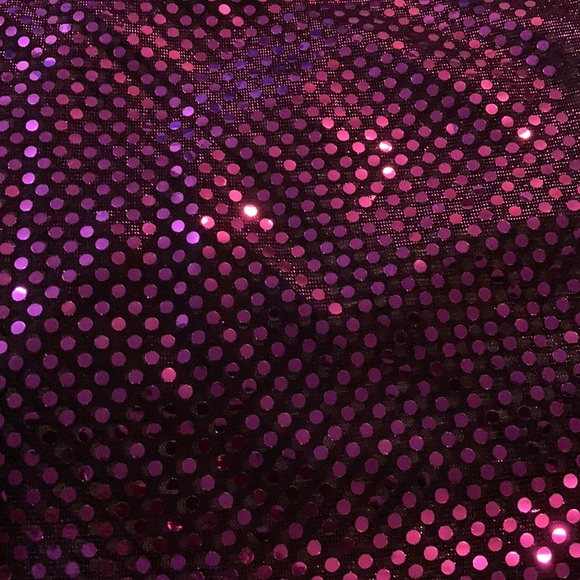 2.25 yards of purple confetti dot fabric - Picture 3 of 3